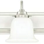 Westinghouse, Brushed Nickel 6301500 Harwell Three-Light Indoor Wall Fixture, Finish With White Opal Glass, Bn - Image 3