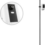 31.49 Or 47.24 Inch Ground Stake Mount Stand With Solar Panel Mount For Ring, Blink, Arlo, Eufy, Wyze, Google Nest, Simplisafe Cameras And Solar Panels Ground Stake Bracket（Black） - Image 7