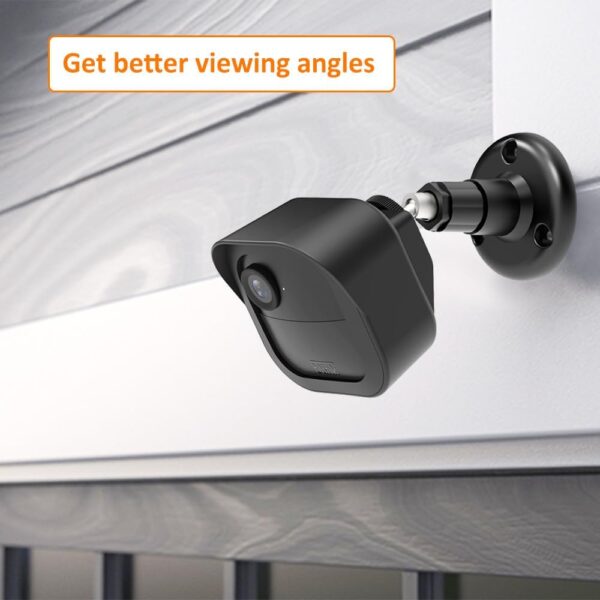 3+1 Pack Mount For Blink Outdoor 4 Camera Adjustable To Improve Viewing Angle Blink Outdoor 4Th Gen Mounting Kit And Protective Housing Cover Sync Module 2 Mount Included - Image 4