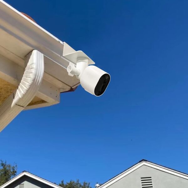 Gutter Mount For Camera/Solar Panel2 Pack, Rustless Gutter Brackets For Arlo, Ring Stick Up Only, Simplisafe, Wyze, Eufy - Image 6