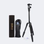 Sirui Compact Traveler 5C Tripod 54.3 Inches Lightweight Carbon Fiber Travel Tripod Portable Camera Tripod With 360° Panorama - Image 8