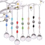 12 Pcs Crystal Ball Prism Suncatcher Rainbow Pendants Maker, 30mm Clear Glass Crystal Ball Prism,Hanging Crystals Prisms for Windows,for Feng Shui,for Home,Office,Garden Decoration - Image 4