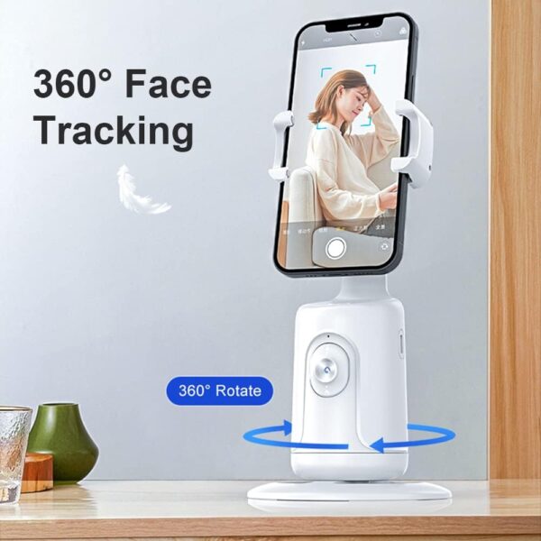 Smart 360° Auto Face Tracking Gimbal Desktop Selfie Stabilizer Robot Cameraman With Adjustable Lens Stable Base Phone Holder - Image 3