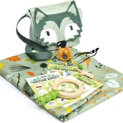 Tender Leaf Toys Forest Trail Kit – Outdoor Hiking and Nature Exploration Adventure Tools – STEM Based Educational Fun - Social, Creative, and Imaginative Play – Ages 3 Years +