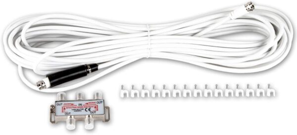 Five Star Yagi Satellite Hd Tv Antenna Up To 200 Mile Range, Attic Or Roof Mount Tv Antenna, Long Range Digital Ota Antenna - Image 7