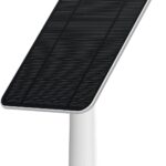 Updated Version 4W Solar Panel Charging Compatible With Stick Up Cam Battery Spolight Cam Battery Only, With 13.1Ft Waterproof Charging Cable, Ip65 Weatherproof,Includes Secure Wall Mount