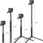 Akaso 1.2M Extendable Selfie Stick And A Tripod Stand Action Camera Accessories Compatible With Akaso Ek7000/Brave 4/Brave 7 - Image 4