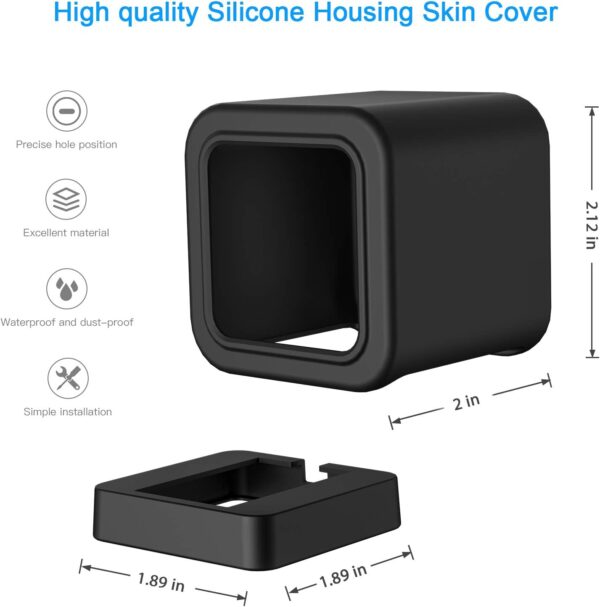 Holaca Silicone Skin For Cam V3 Come With Quick Wall Mount Bracket  AntiScratch Protective Cover  Extra Protect Cam V3 Camera - Image 4