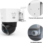 Vinyl Siding Clips Mount For Eufy Security 4G Lte Cam S330 Solar Panel Security Camera 1Pack，White - Image 3