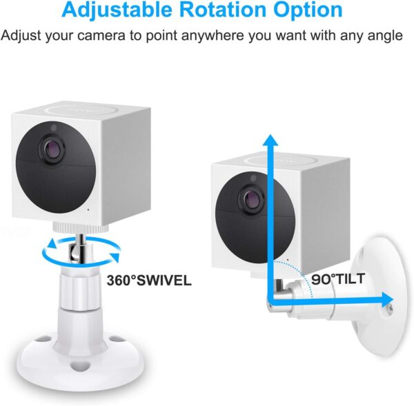 Meneea For Cam V3/Pro,For Cam Outdoor,For Cam Pan V2,For Cam Pan Wall Mount, Adjustable Indoor And Outdoor 360 Degree Swivel - Image 4