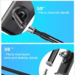 Elitehood est Aluminum Ipad Tripod Mount, 360° Tilt Rotation Ipad Holder For Tripod, Tablet Tripod Mount For Ipad Pro 12.9 - Image 8