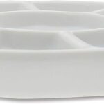 The Beadsmith Ceramic Mixing Palette, Sunflower Design Bead Tray, Arts Crafts Accessories Organizer, 5.5' X 5.5' X .5', 9 Compartments 1 Palette - Image 3