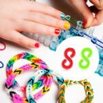 S Clips, 500PCS Clear Loom Rubber Band Clips Colorful Plastic Band Clips Bracelets and DIY Handicrafts Bracelet Making Refill Kit - Image 4