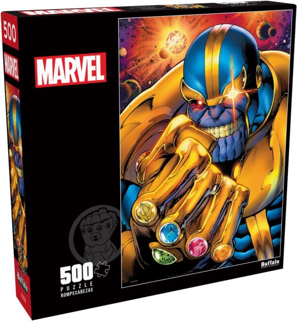Buffalo Games Marvel Thanos 500 Piece Jigsaw Puzzle For S Challenging Puzzle Perfect For Game Nights 500 Piece Finished Size - Image 3