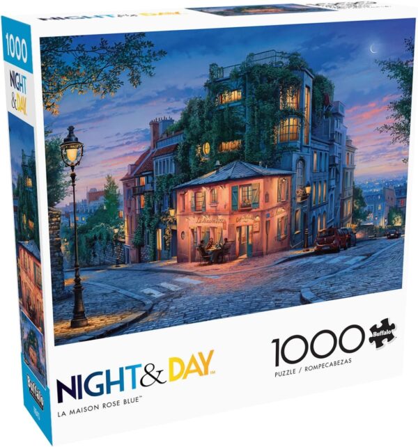 Buffalo Games La Maison Rose Blue 1000 Piece Jigsaw Puzzle For S Challenging Puzzle Perfect For Game Nights 1000 Piece Finished - Image 3