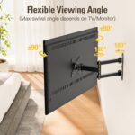 Mounting Dream Ul Listed Full Motion Monitor Wall Mount Tv Bracket For 1026 Inch Led, Lcd Flat Screen Tv And Monitor, Tv Mount - Image 3