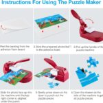 20 Pieces Adhesive Foams For 4X6 Jigsaw Puzzle Making Machine,Puzzle Maker,For Arts Crafts Make Jigsaw Puzzles Scrapbooking Diy - Image 3