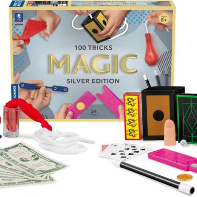 Thames & Kosmos Magic: Silver Edition Playset with 100 Tricks