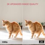 Uniqus Yi Pro 𝟮𝗸 4Pc Home Security Camera, 2.4Ghz Indoor Ip Camera With Person, Vehicle, Animal Detection, Phone App For Baby - Image 3