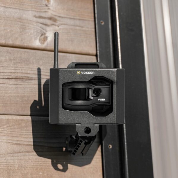 Vosker Metal Security Box For V150 Outdoor Camera Protective Heavy Duty Steel Case Weather Animal Resistant With Easy Accessible Panel - Image 5