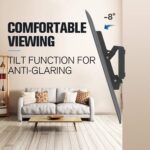 Mounting Dream Ul Listed Tilt Tv Wall Mount Bracket For 4284 Inch Tvs, Tv Mount Up To Vesa 800X400Mm And 132 Lbs, OnePiece Wall - Image 2