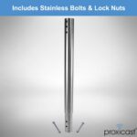 12 Inch Stainless Steel Extension Pole For Proxicast JMax Antenna Mounts Ant800X12 - Image 3