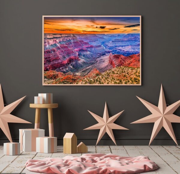 3Pack 1000 Pieces Colorado Grand Canyon National Park Barn And Grand Teton National Park Arches National Park Jigsaw Puzzles - Image 5