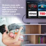 Homespot Bluetooth Transmitter For Tv Audio Optical Bluetooth Low Latency Audio Adapter Bluetooth 5.0 No Lip Sync Digital Dual - Image 2