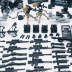 Weapons Pack Military Toy Swat Team Battle Building Blocks Set Combat Weapon Accessories Pack Motorcycles Mini Figures kit for Boys Age 6+ Gifts Perfect Combination with Major Brands - Image 5