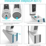 Adhesive Window Mount For Indoor Cam（1St Gen2Nd Gen）, Easy To Install, No Tools Needed, Indoor Cam Camera 20 Degrees Tilt Strong Adhesive Wall Mounting Bracket White - Image 6