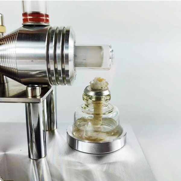 Hot Air Stirling Engine Motor Model Imagination Development Educational Toy Electricity Generator Colorful LED SC - Image 6