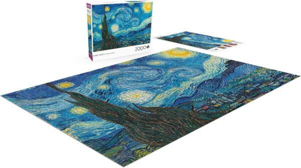 Buffalo Games Starry Night 2000 Piece Jigsaw Puzzle For S Challenging Puzzle Perfect For Game Nights 2000 Piece Finished Size - Image 4