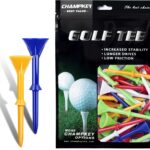 Champkey 31/4 Premium Golf Tees｜Excellent Durability And Stability Tees  Choose Between 30 Pack And 50 Pack