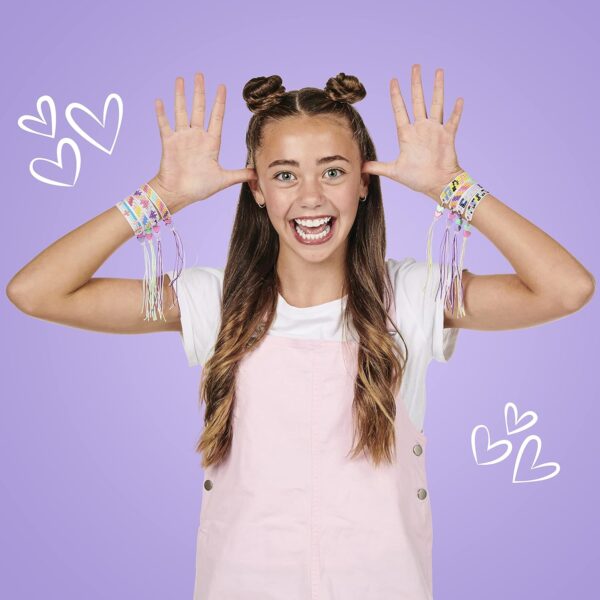 DIY Gem Friendship Bracelet, 5 Band On The Go Starter Pod in 6 Piece CDU Arts Craft Activity for Ages 7 and Up - Image 12