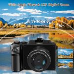 ed 4K Digital Camera For Photography, 48Mp Wifi Autofocus Vlogging Camera For Youtube 18X Zoom Point And Shoot Camera - Image 4