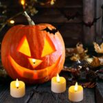 12 Pack LED Timer Tea Lights Battery Operated, Flameless Flickering Electric Timer Votive Candles, Outdoor LED Flicker Fake Tealight Candle Bulk for Christmas Halloween Pumpkin Light Decorations - Image 5
