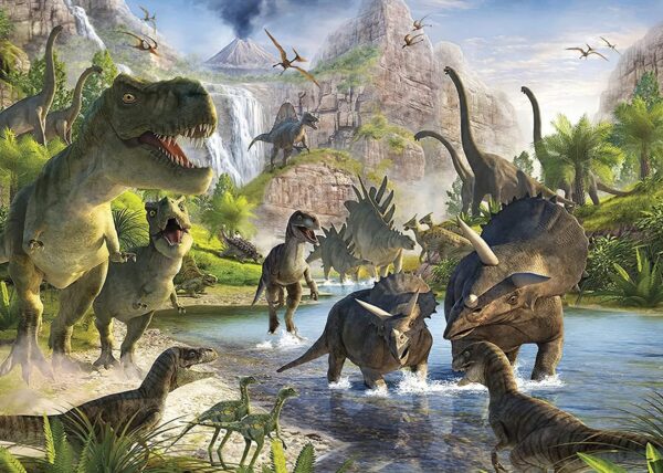 Dinosaur Jigsaw Puzzles 60 Piece For Kids Learning Educational Toys Games For Toddlers Boys And Girls Puzzles Set Birthday