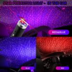 Aevdor Usb Star Light Sound Activated, 3 Colors + 9 Functional Modes, Car Ceiling Interior Light, Romantic Usb Night Light - Image 6