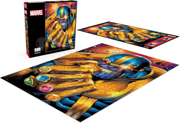 Buffalo Games Marvel Thanos 500 Piece Jigsaw Puzzle For S Challenging Puzzle Perfect For Game Nights 500 Piece Finished Size - Image 4