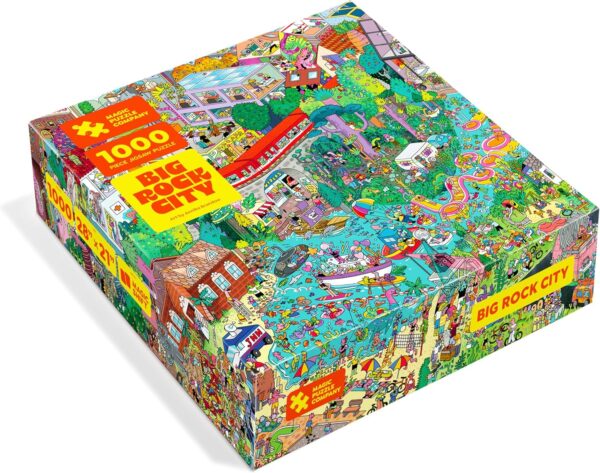 Big Rock City • 1000Piece Jigsaw Puzzle From The Magic Puzzle Company • Special Edition