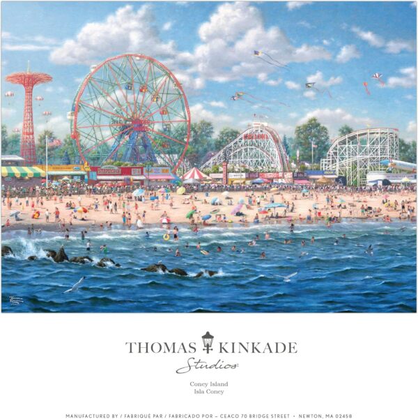 Ceaco Thomas Kinkade Inspirations Coney Island 300 Piece Jigsaw Puzzle - Image 6