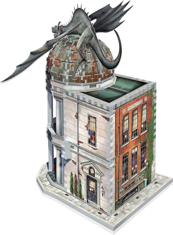 Wrebbit3D Harry Potter 3D Puzzle Model Of Gringotts Bank Diagon Alley Collection A Mystical Journey Of 300 Pieces For Witches - Image 9