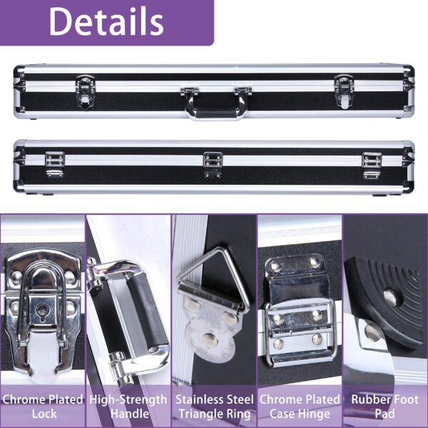 Professional Hard Case for AKAI EWI Solo Suitcase Electronic Wind Instrument Handled Case Full Protection Big Volume for Packing EWI’s Body Batteries Accessories Single Solo - Image 6
