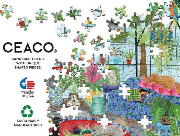 Ceaco Succulents Plant Paradise 300 Oversized Piece Jigsaw Puzzle - Image 5