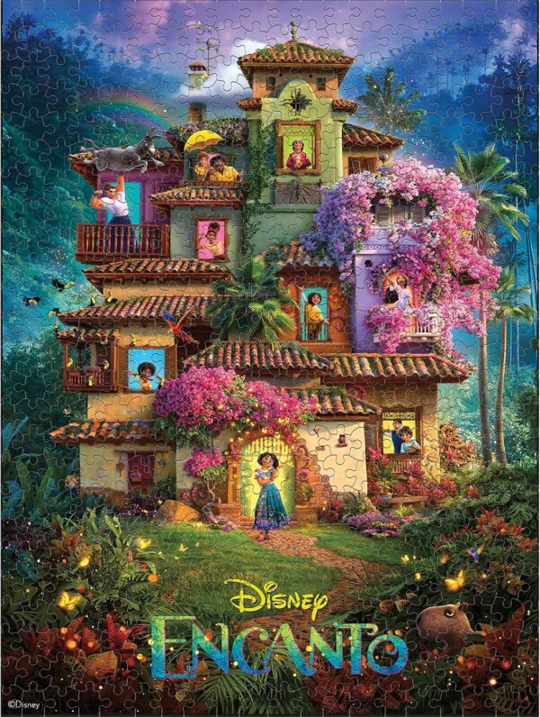 Ceaco 5 In 1 Multipack Disney Movie Posters Encanto, Moana, Luca, Soul Raya And The Last Dragon 2 300 Piece, 2 500 Piece - Image 5