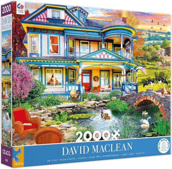 Ceaco David Maclean Country Home 2000 Piece Jigsaw Puzzle - Image 3